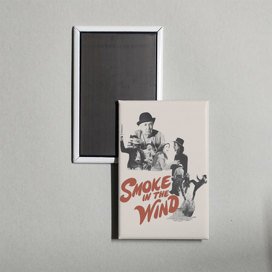 Smoke In The Wind Mini Movie Fridge Magnet