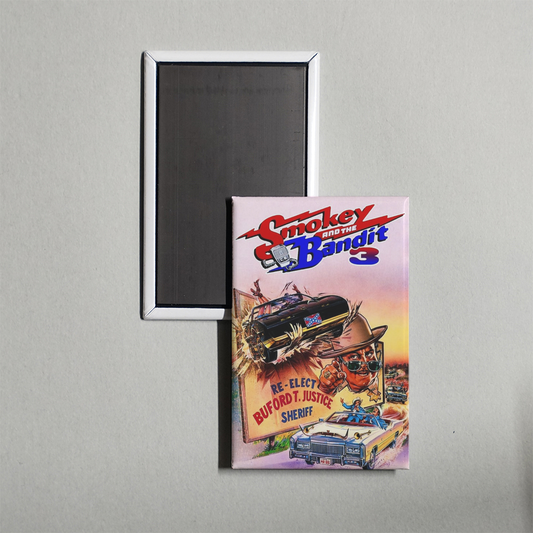 Smokey and the Bandit Part 3 Mini Movie Fridge Magnet