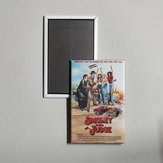 Smokey and the Judge Mini Movie Fridge Magnet