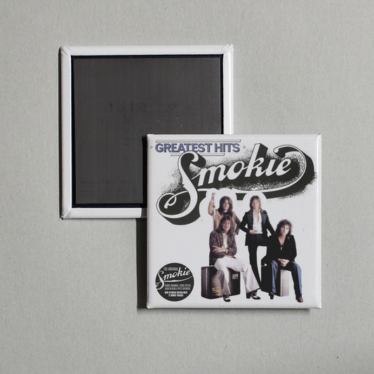 Smokie - Greatest Hits Vol. 1 White (New Extended Version) Album Cover Fridge Magnet