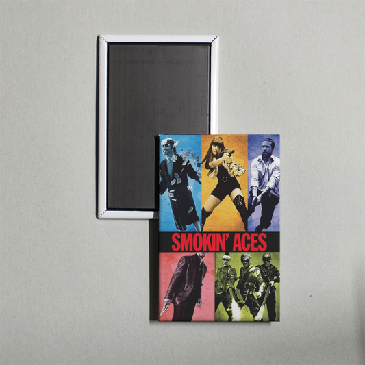 Smokin' Aces Mini Movie Fridge Magnet