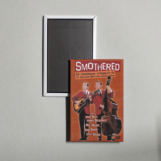 Smothered The Censorship Struggles of the Smothers Brothers Comedy Hour Mini Movie Fridge Magnet