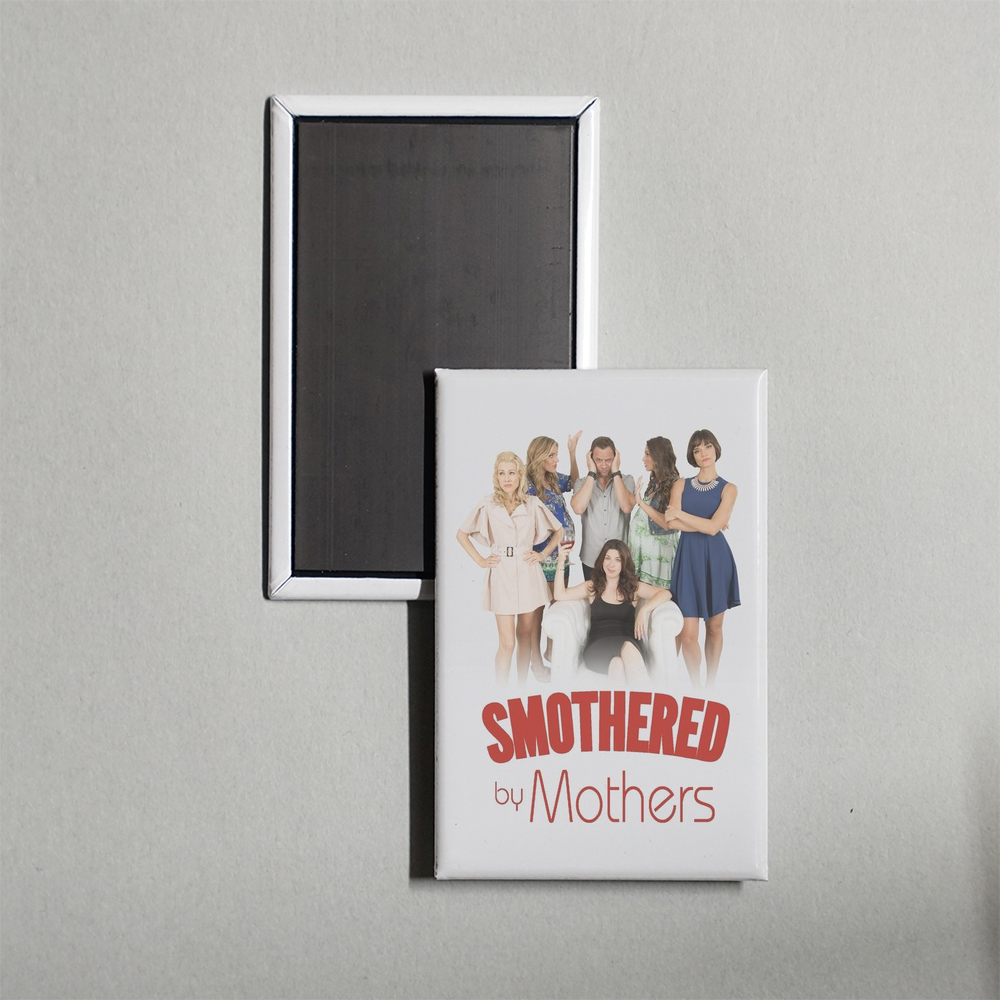 Smothered by Mothers Mini Movie Fridge Magnet