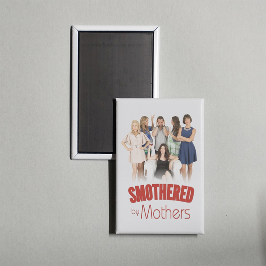 Smothered by Mothers Mini Movie Fridge Magnet