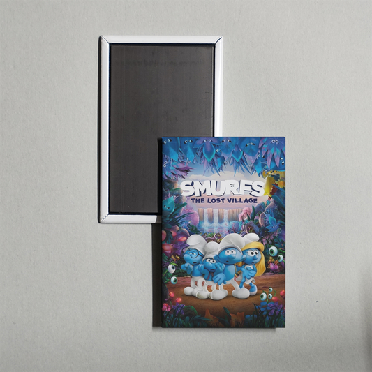 Smurfs The Lost Village Mini Movie Fridge Magnet