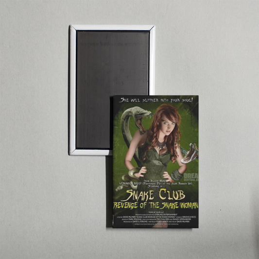 Snake Club Revenge of the Snake Woman Mini Movie Fridge Magnet