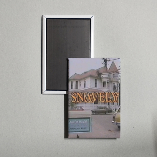 Snavely Mini Movie Fridge Magnet