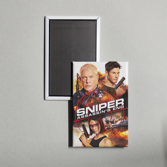 Sniper Assassin's End Mini Movie Fridge Magnet