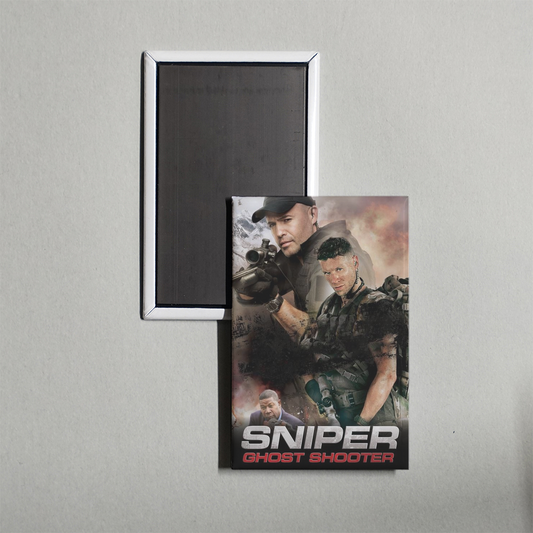 Sniper Ghost Shooter Mini Movie Fridge Magnet