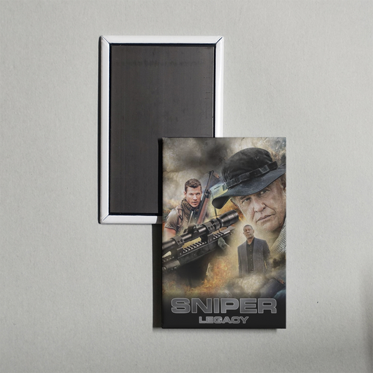 Sniper Legacy Mini Movie Fridge Magnet
