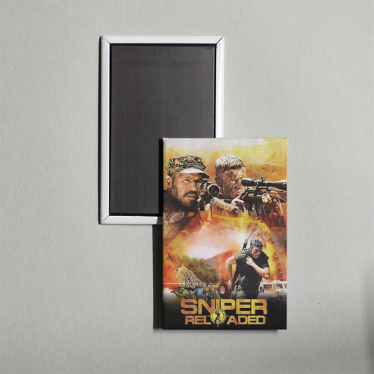 Sniper Reloaded Mini Movie Fridge Magnet