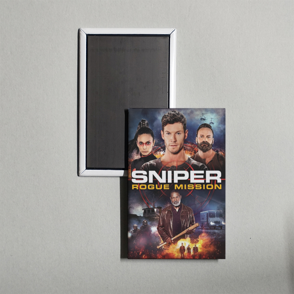 Sniper Rogue Mission Mini Movie Fridge Magnet