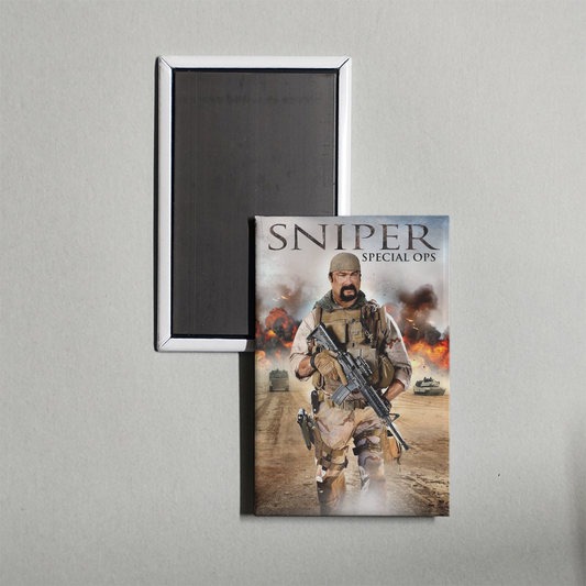 Sniper Special Ops Mini Movie Fridge Magnet