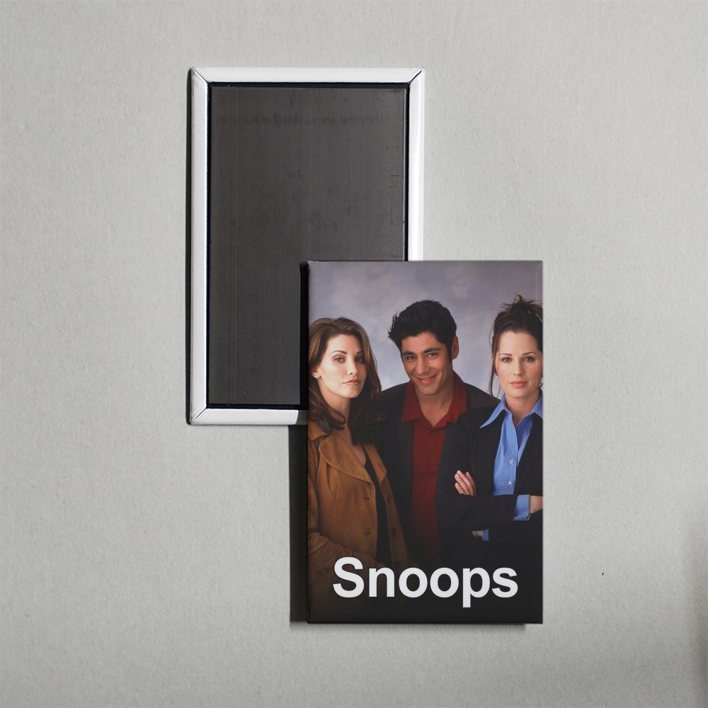 Snoops [1999] TV Show Fridge Magnet