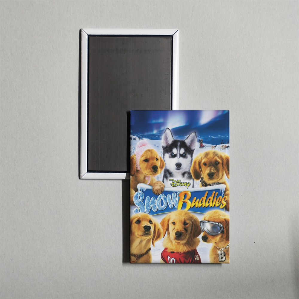 Snow Buddies Mini Movie Fridge Magnet