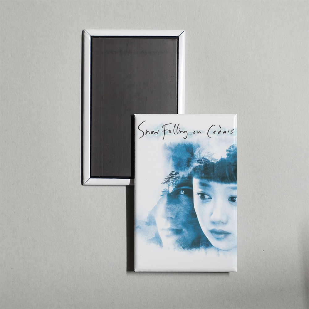 Snow Falling on Cedars Mini Movie Fridge Magnet