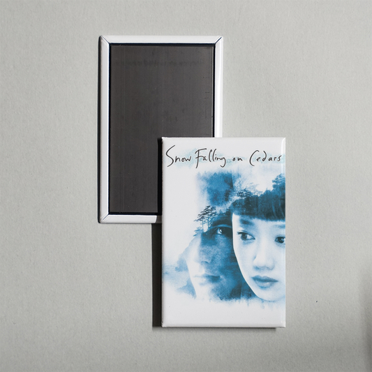 Snow Falling on Cedars Mini Movie Fridge Magnet