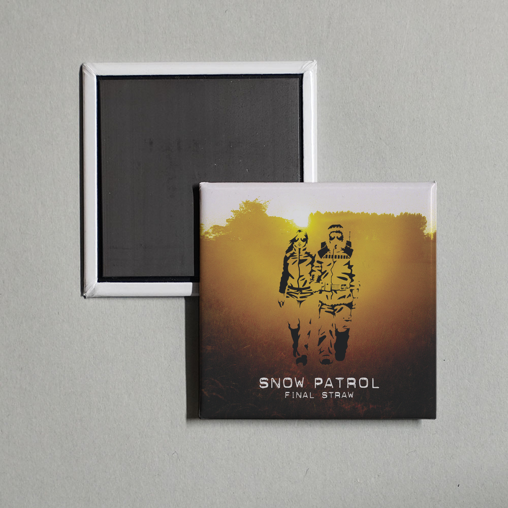 Snow Patrol - Final Straw Album Cover Fridge Magnet