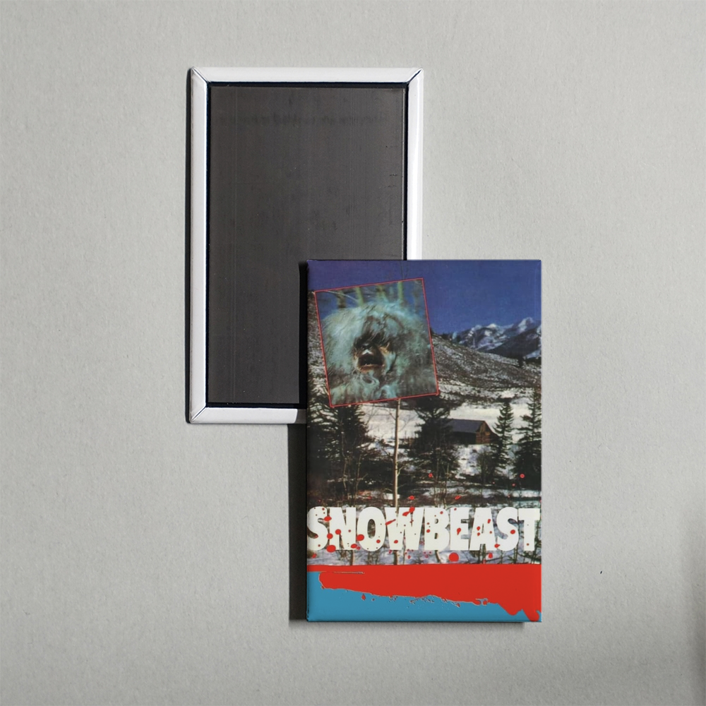 Snowbeast Mini Movie Fridge Magnet