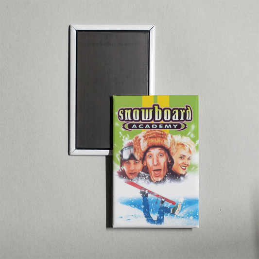 Snowboard Academy Mini Movie Fridge Magnet