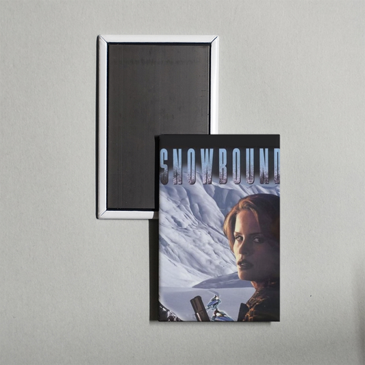 Snowbound Mini Movie Fridge Magnet