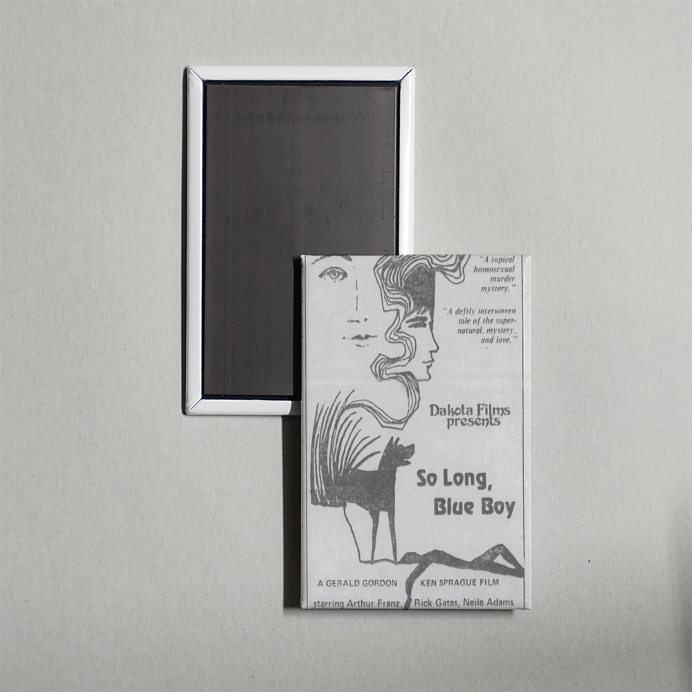 So Long, Blue Boy Mini Movie Fridge Magnet