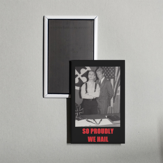 So Proudly We Hail Mini Movie Fridge Magnet