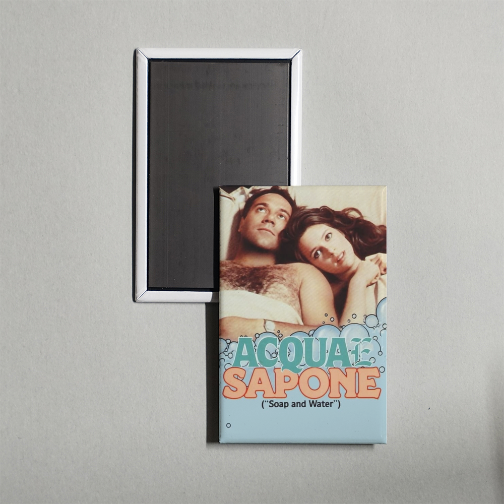 Soap and Water Mini Movie Fridge Magnet
