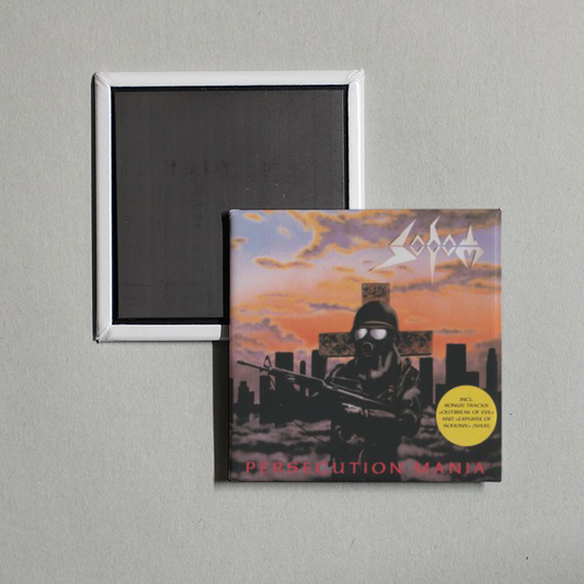 Sodom - Persecution Mania Album Cover Fridge Magnet
