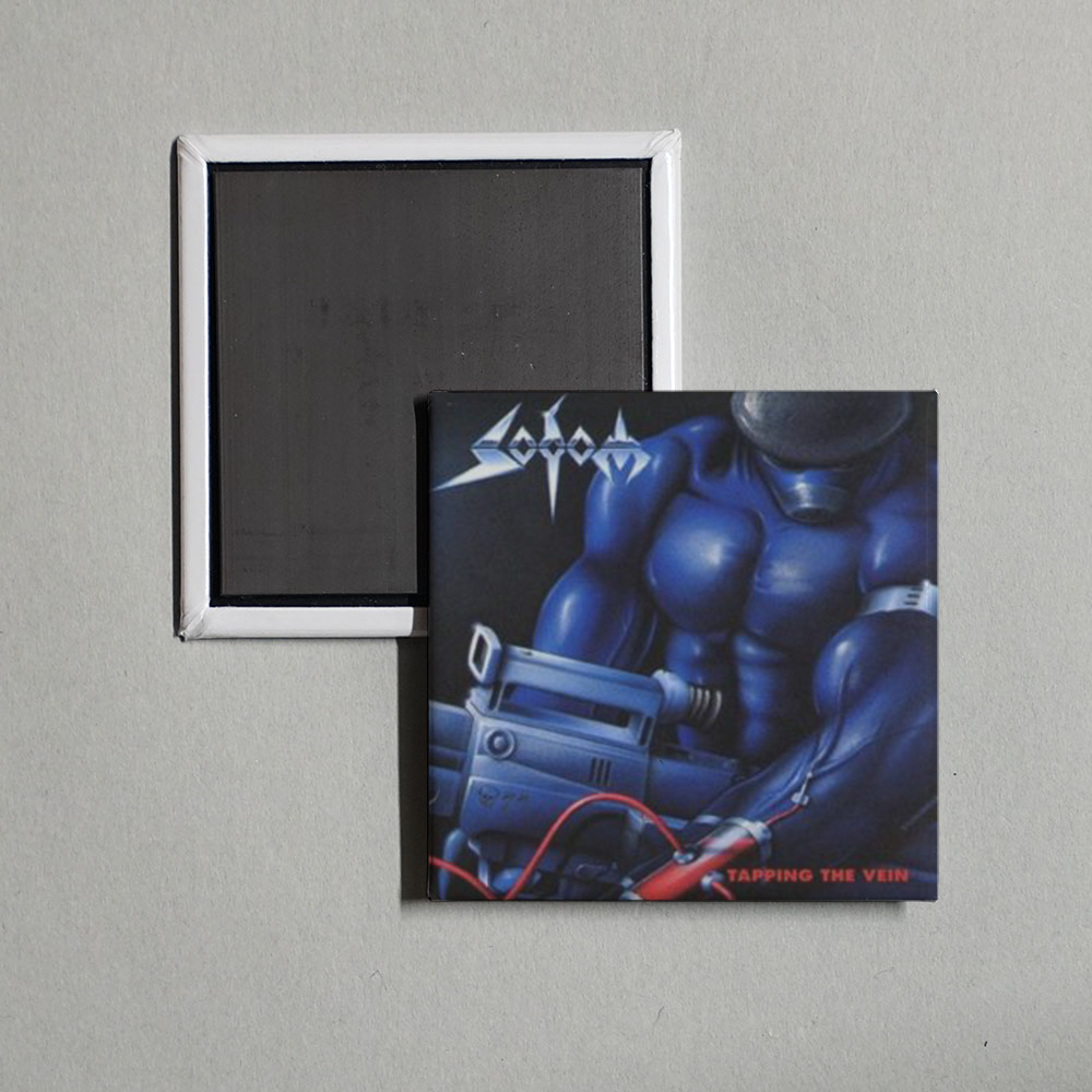 Sodom - Tapping the Vein Album Cover Fridge Magnet