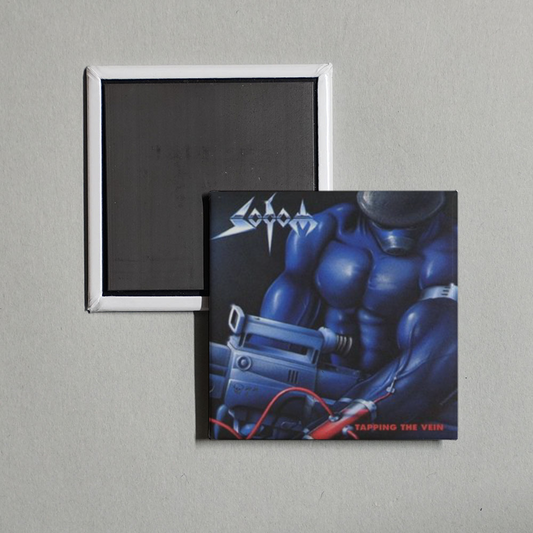 Sodom - Tapping the Vein Album Cover Fridge Magnet
