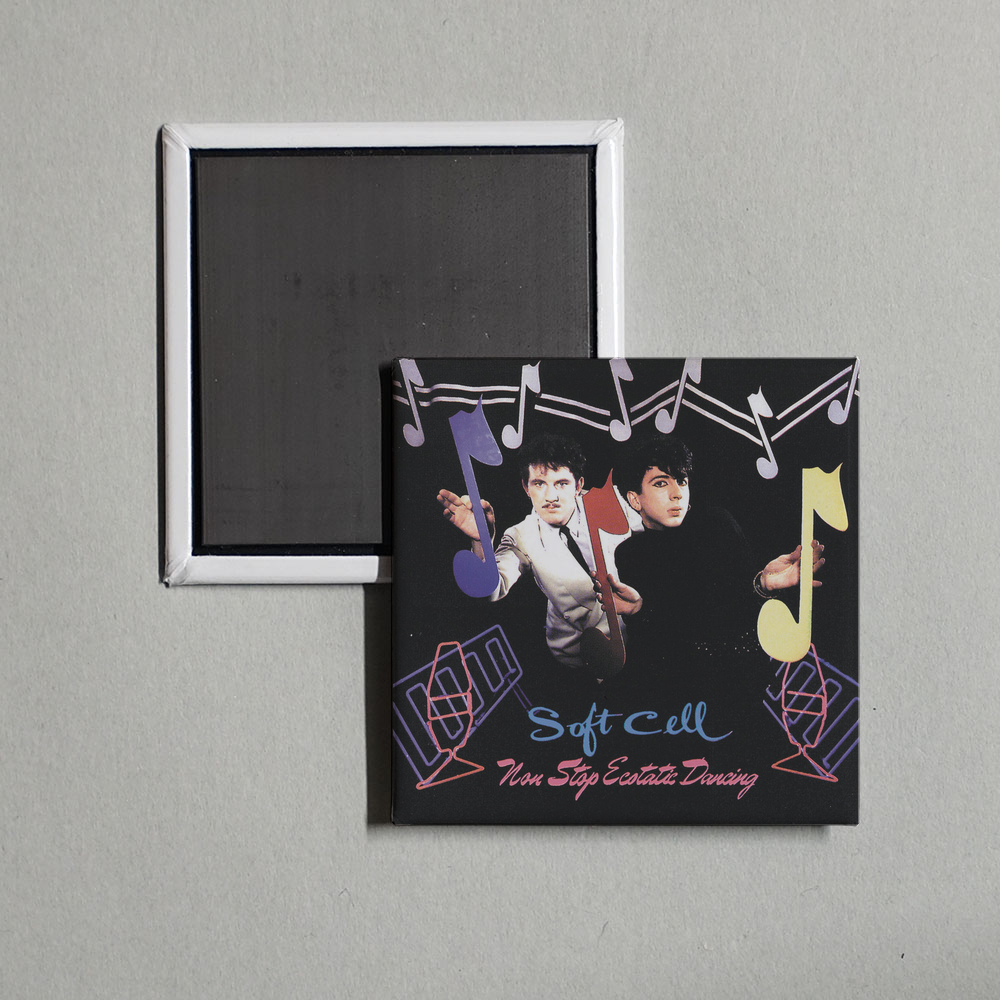 Soft Cell - Non-Stop Ecstatic Dancing Album Cover Fridge Magnet