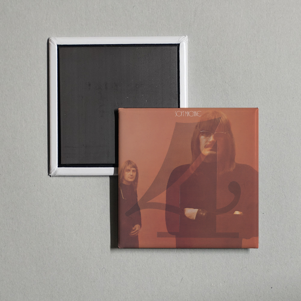 Soft Machine - Fourth Album Cover Fridge Magnet