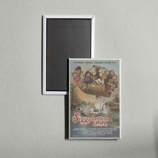 Soggy Bottom, U.S.A. Mini Movie Fridge Magnet