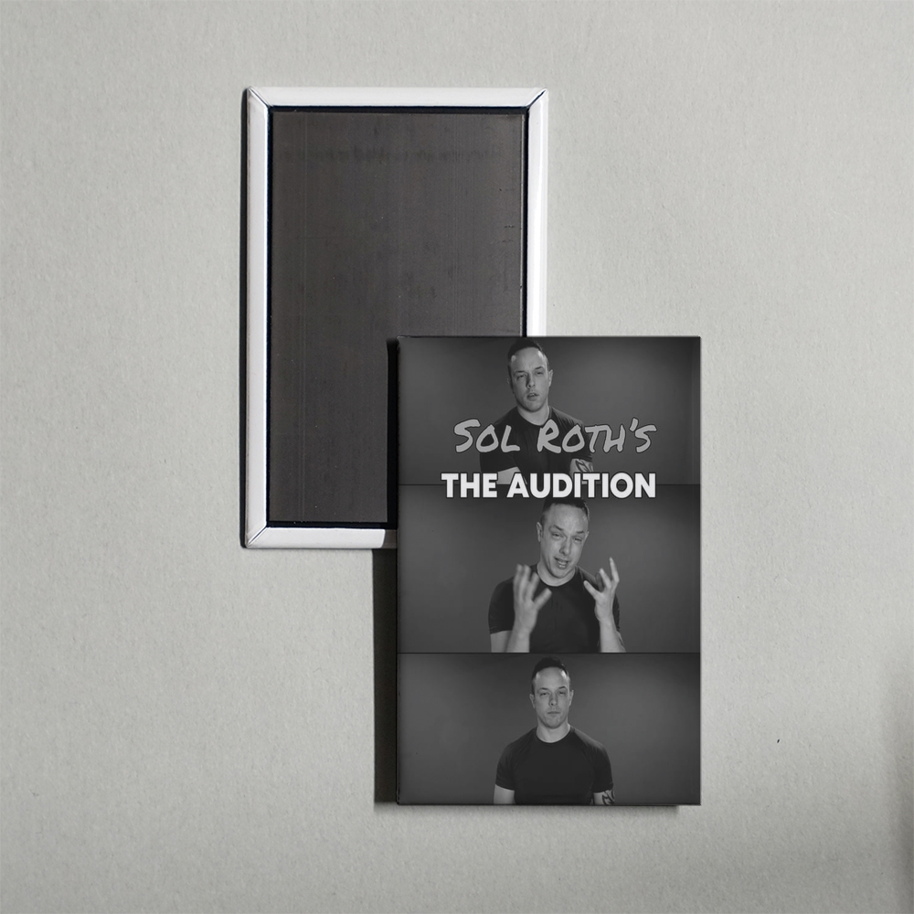 Sol Roth's the Audition Mini Movie Fridge Magnet