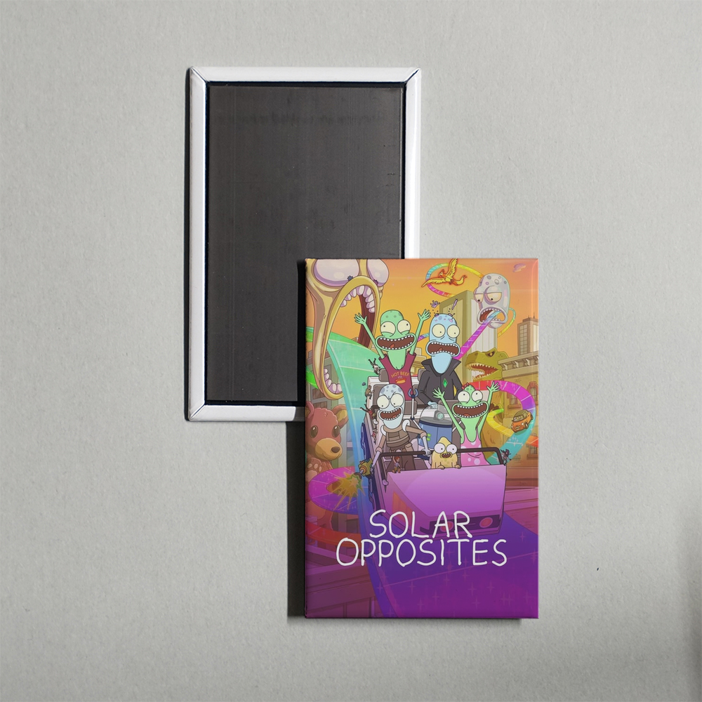 Solar Opposites TV Show Fridge Magnet