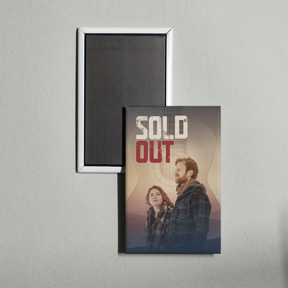 Sold Out Mini Movie Fridge Magnet
