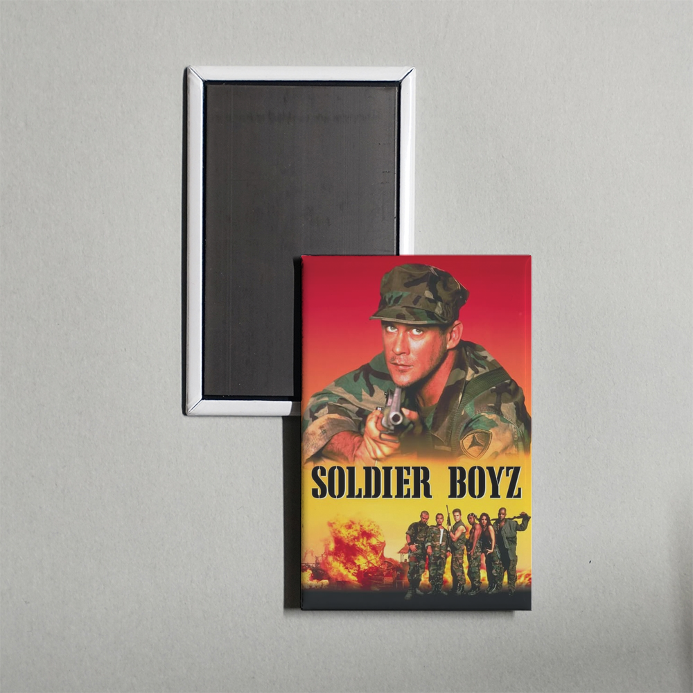 Soldier Boyz Mini Movie Fridge Magnet
