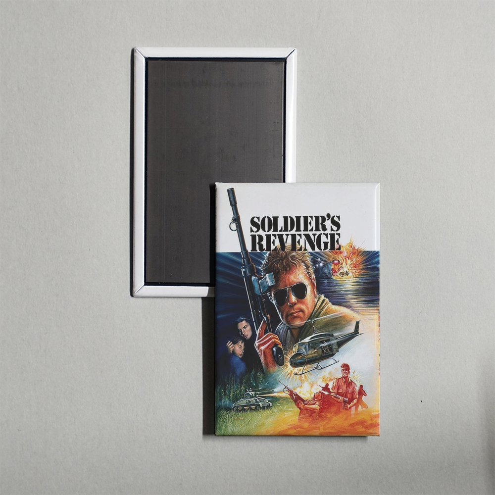 Soldier's Revenge Mini Movie Fridge Magnet
