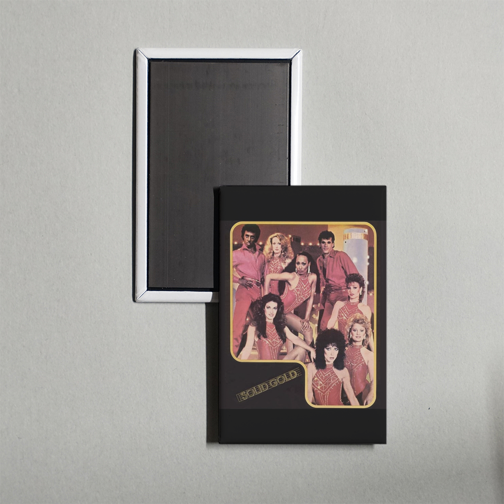 Solid Gold TV Show Fridge Magnet