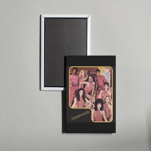 Solid Gold TV Show Fridge Magnet