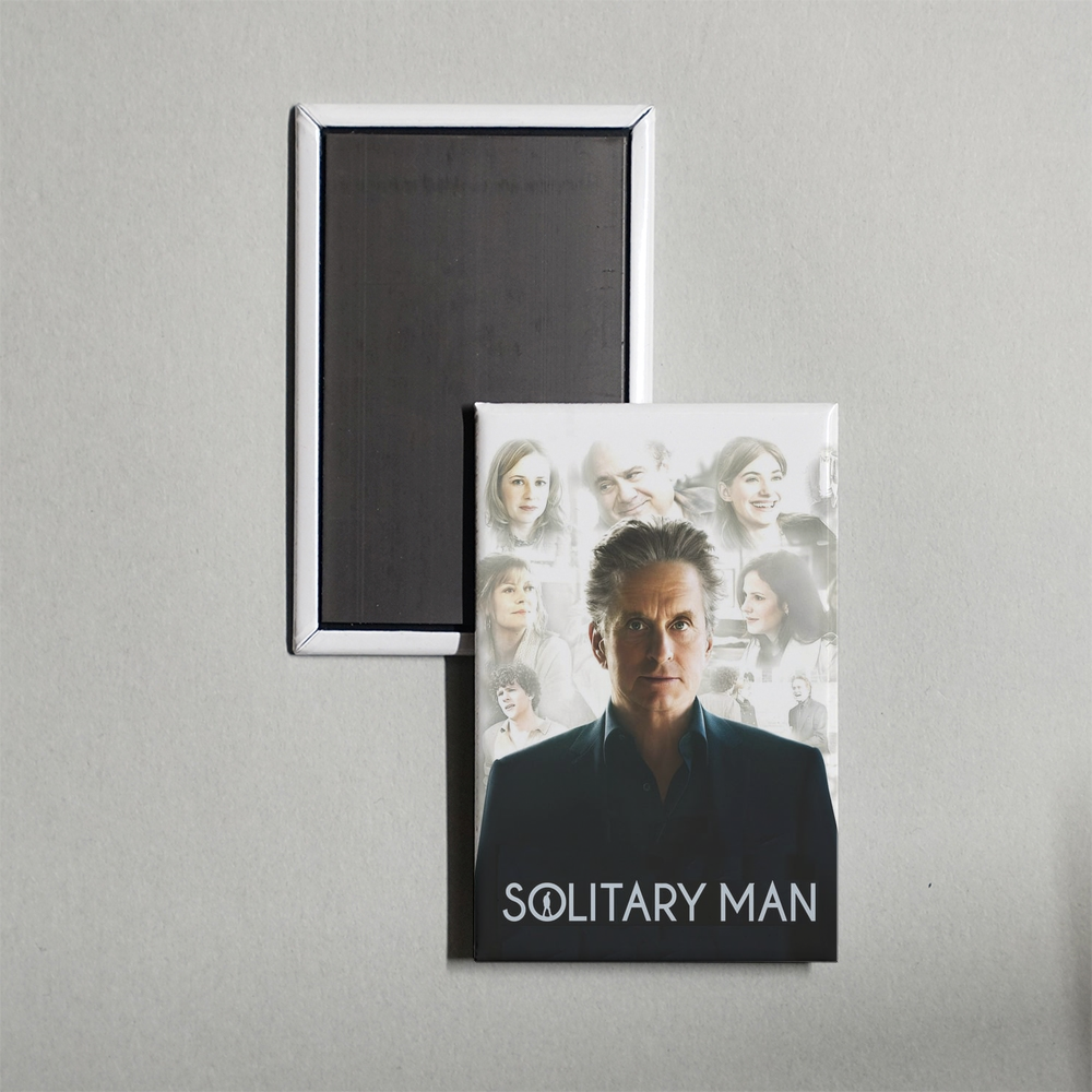 Solitary Man Mini Movie Fridge Magnet