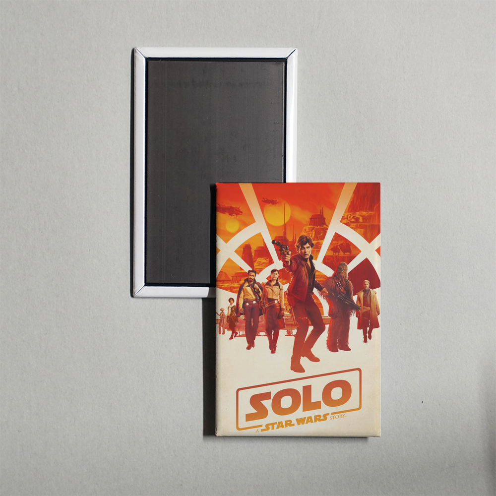 Solo A Star Wars Story Mini Movie Fridge Magnet