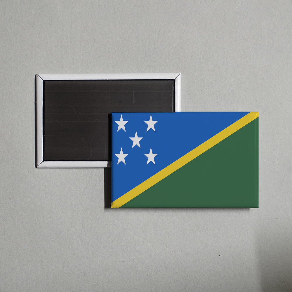 Solomon Islands Flag Fridge Magnet