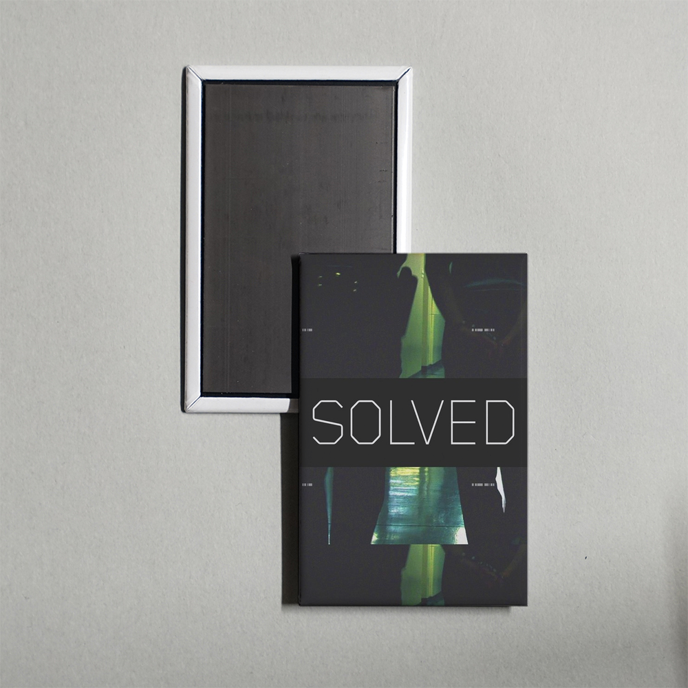 Solved TV Show Fridge Magnet