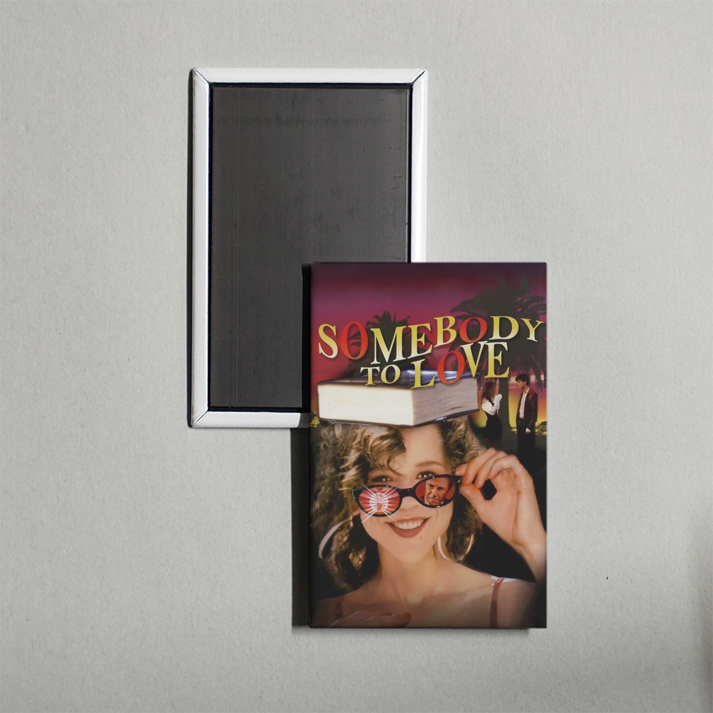 Somebody to Love Mini Movie Fridge Magnet
