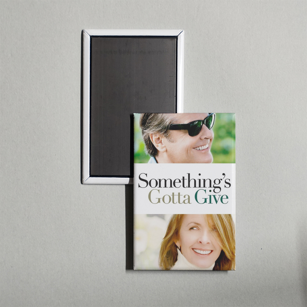 Something's Gotta Give Mini Movie Fridge Magnet