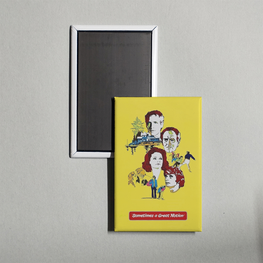 Sometimes a Great Notion Mini Movie Fridge Magnet