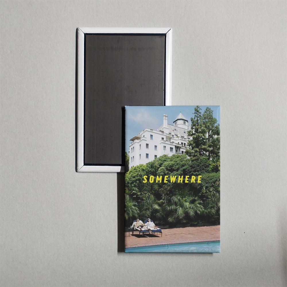 Somewhere Mini Movie Fridge Magnet