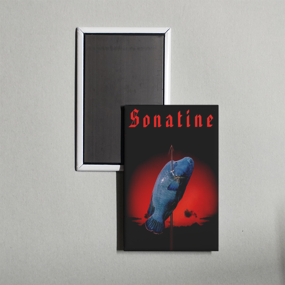 Sonatine Mini Movie Fridge Magnet
